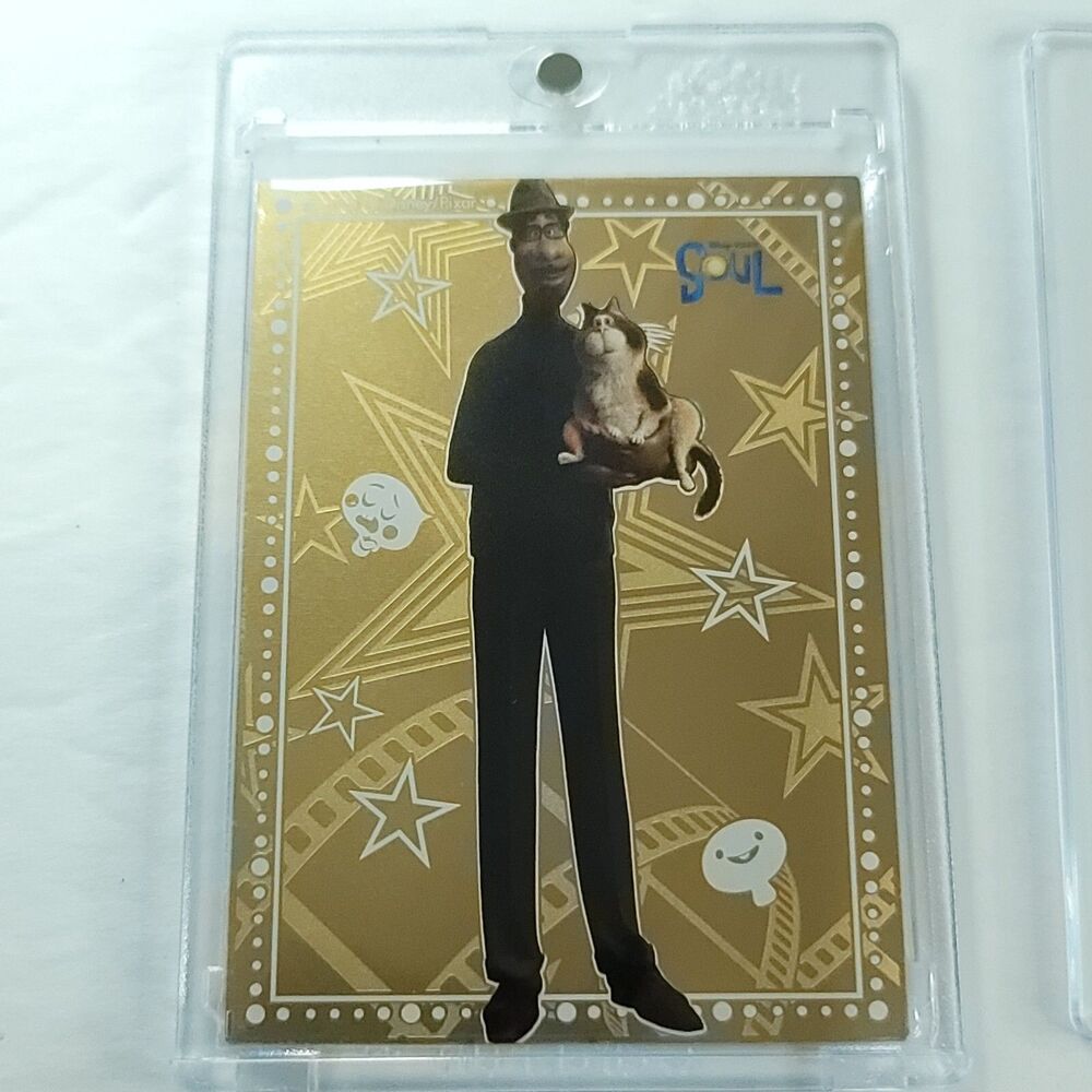 Walk Of Fame Soul Joe Gardner Limited Disney 60/100 Pixar 37th Oscar Metal Card